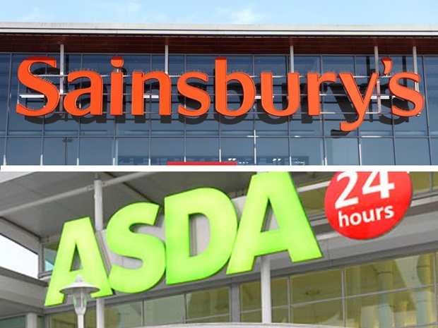 Asda Sainsbury's merger image