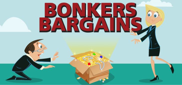 Bonkers Bargains banner