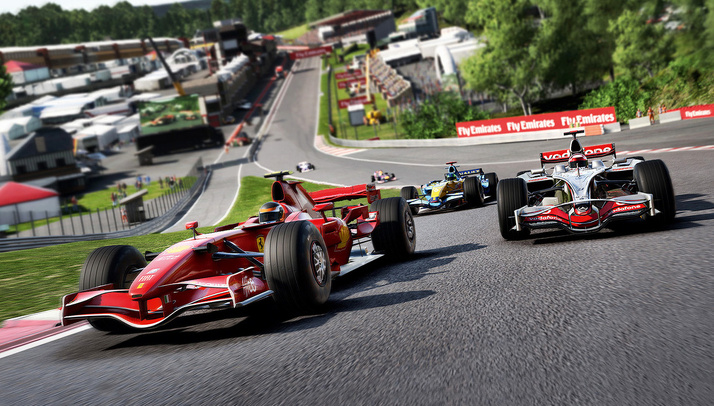 Codemasters F1 racing game