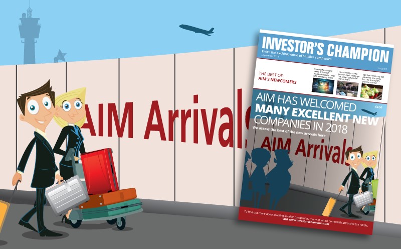 Investor’s Champion magazine - the best of AIM’s newcomers 2018