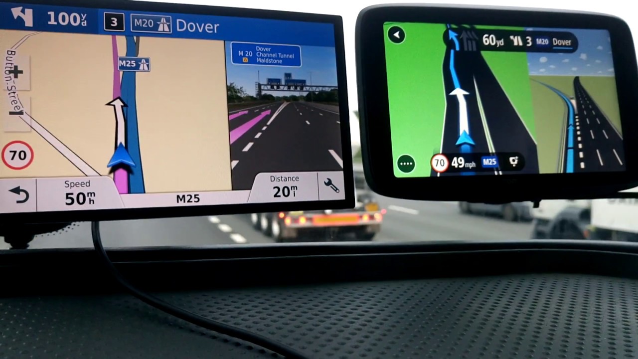 TomTom Garmin navigation systems 