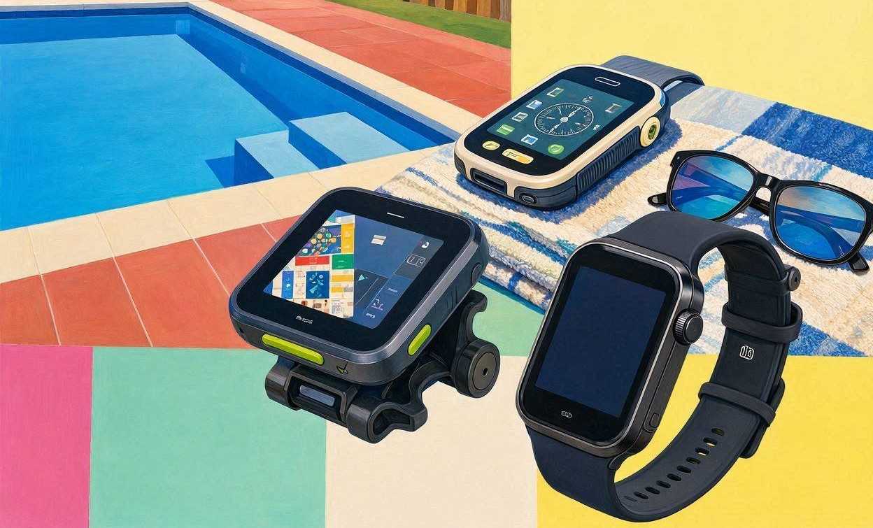 AI generated image of Garmin watches
