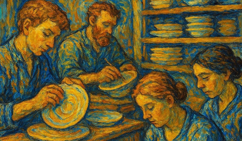 Painting plates