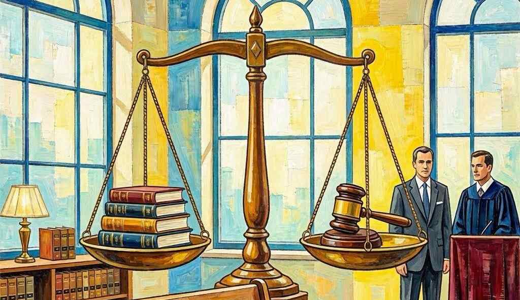 AI scales of justice