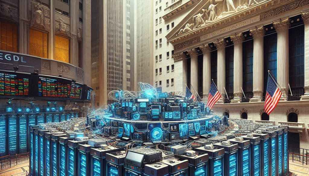 AI generated of image and the NYSE