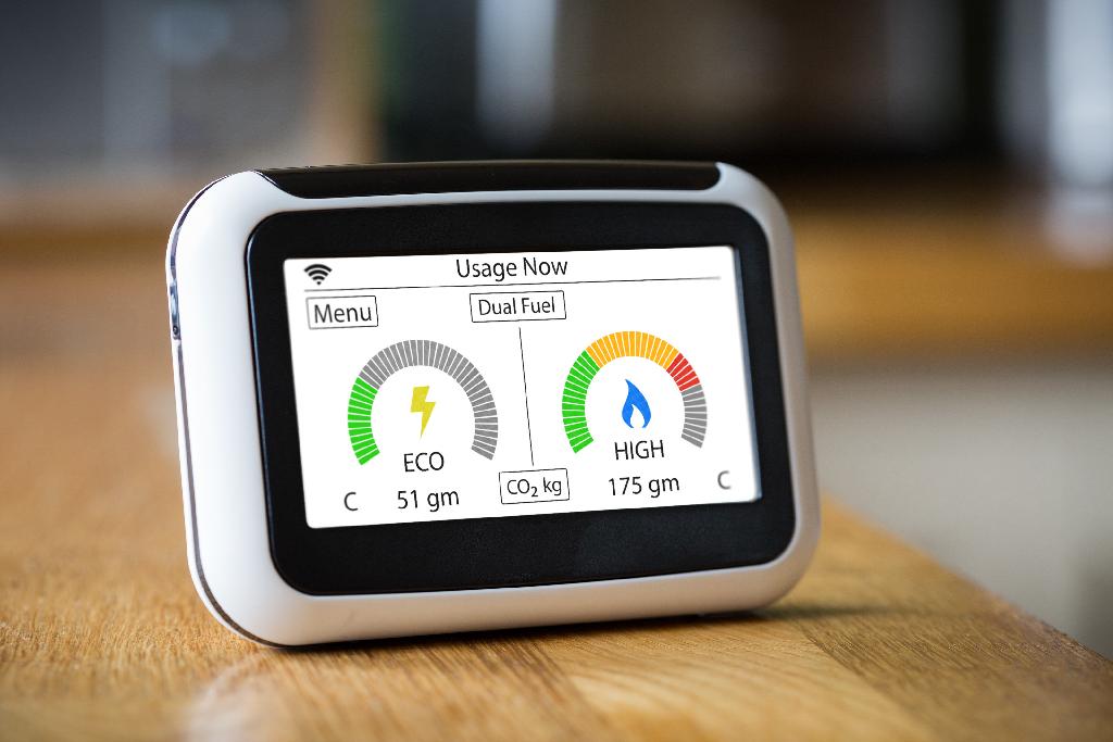 Smart Meter on table