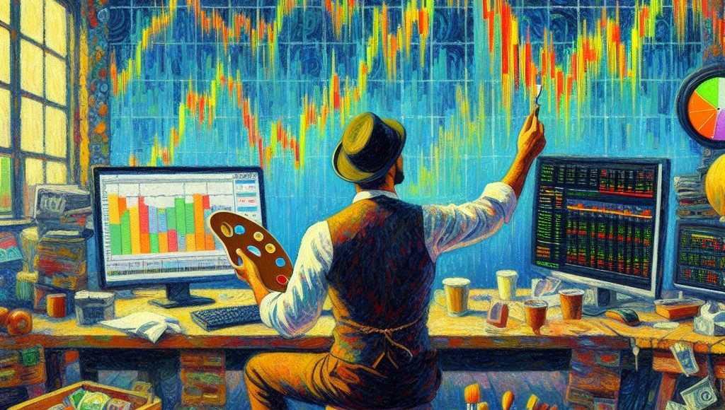Stock market artist