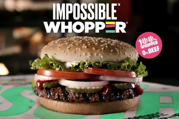 Burger King's new Impossible vegan burger